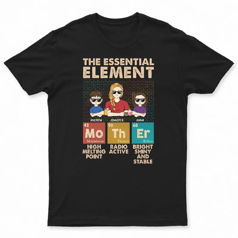 Mother Periodic Table - Birthday, Funny Gift For Mom, Mum, Women - Personalized T Shirt Jersey Fabric Tulle Fabric Batik Fabric Mother Periodic Table - Birthday, Funny Gift For Mom, Mum, Women - Personalized T Shirt Jersey Fabric Tulle Fabric Batik Fabric