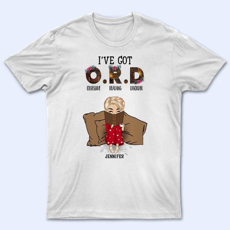 Reading Chibi Girl I've Got ORD - Personalized Custom T Shirt Fitted T-Shirt Seamless Stretchy Reading Chibi Girl I've Got ORD - Personalized Custom T Shirt Fitted T-Shirt Seamless Stretchy