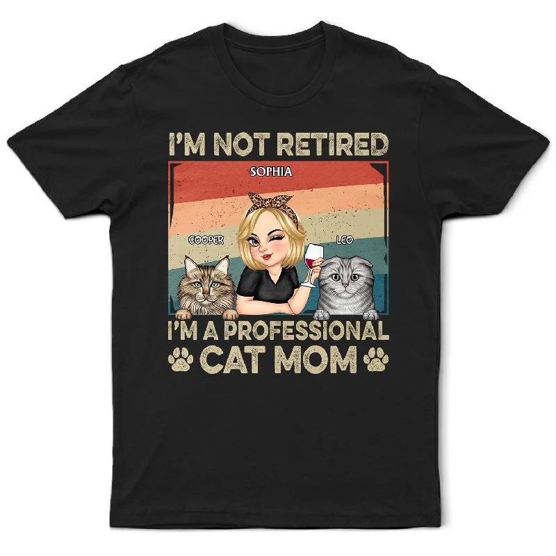I'm A Professional Cat Mom - Funny Gift For Cat Mom, Cat Lovers, Pet Lovers - Personalized T Shirt Mesh Blend Leather Blend Suede Blend I'm A Professional Cat Mom - Funny Gift For Cat Mom, Cat Lovers, Pet Lovers - Personalized T Shirt Mesh Blend Leather Blend Suede Blend