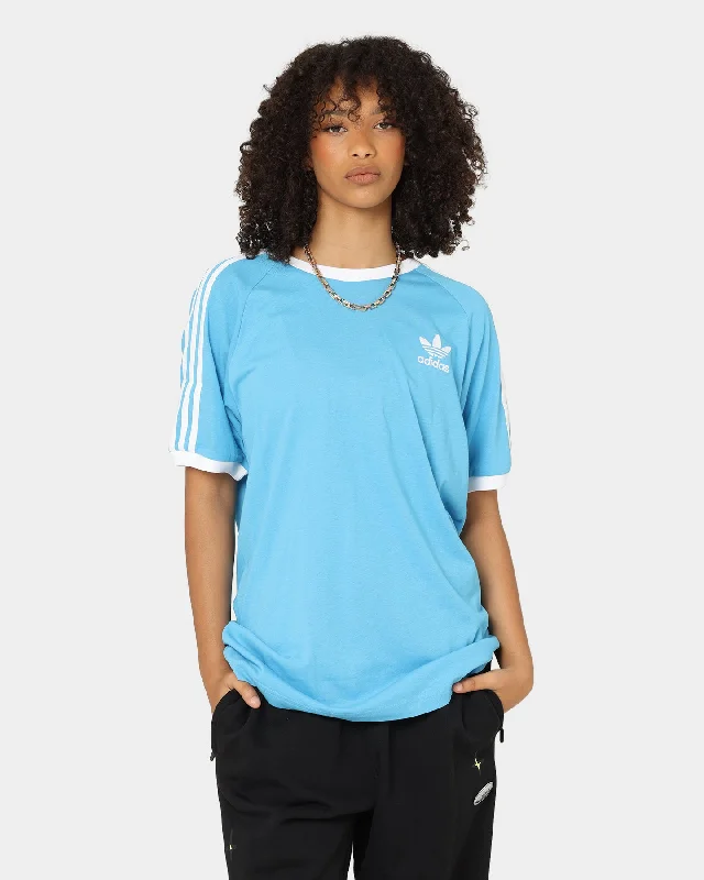 Adidas Trace T-Shirt App Sky Rush Zippered Front Buttoned Front Snap Front