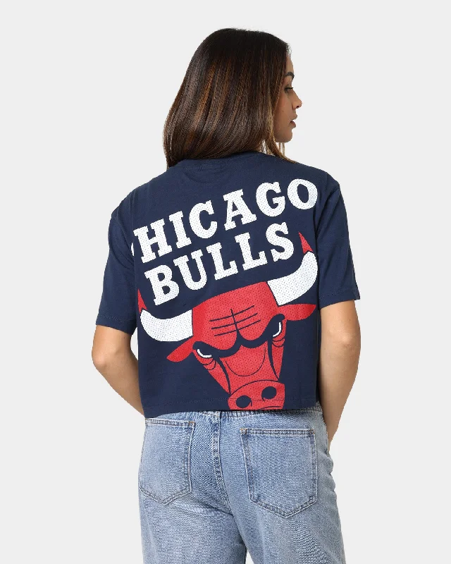 Tommy Jeans Women's Tommy Jeans X NBA Chicago Bulls W1 T-Shirt Twilight Navy Graphic Embroidered Appliqued Tommy Jeans Women's Tommy Jeans X NBA Chicago Bulls W1 T-Shirt Twilight Navy Graphic Embroidered Appliqued
