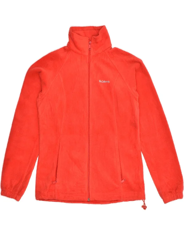 COLUMBIA Womens Fleece Jacket UK 10 Small Red Polyester Chenille Fabric Brocade Fabric Lace Fabric COLUMBIA Womens Fleece Jacket UK 10 Small Red Polyester Chenille Fabric Brocade Fabric Lace Fabric
