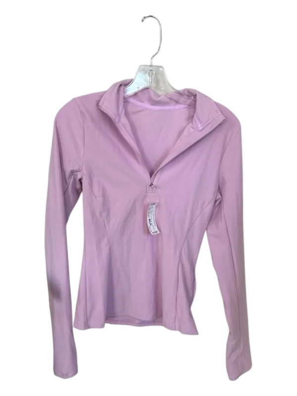 Alo Size Est M Pale Pink Half Zip Side Pockets Athletic Jacket Notch Collar Jacket Peter Pan Collar Jacket Cowl Neck Jacket Alo Size Est M Pale Pink Half Zip Side Pockets Athletic Jacket Notch Collar Jacket Peter Pan Collar Jacket Cowl Neck Jacket