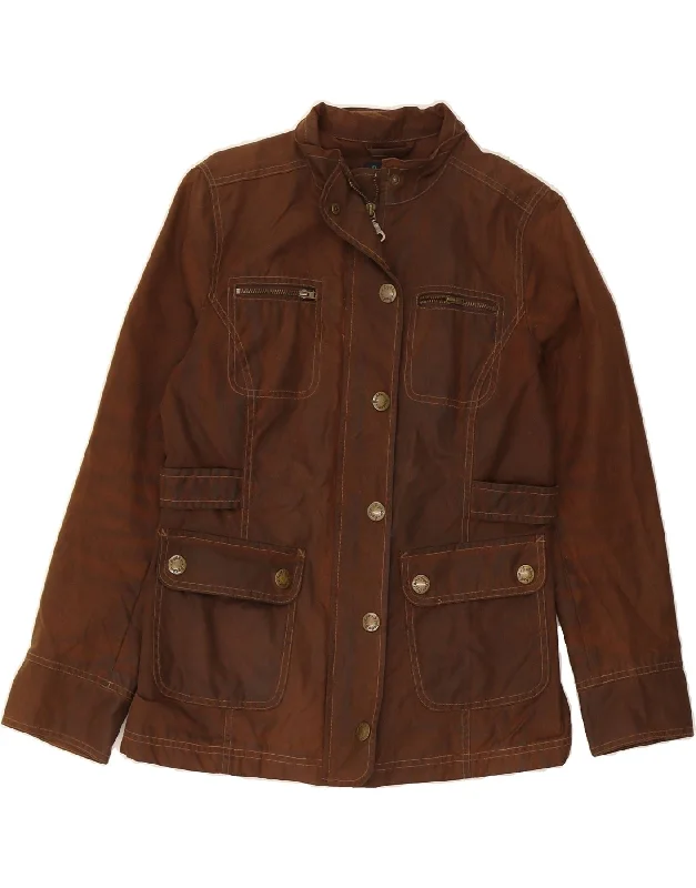 BODEN Womens Waxed Cotton Jacket UK 10 Small Brown Cotton Cotton Jacket Linen Jacket Terry Jacket BODEN Womens Waxed Cotton Jacket UK 10 Small Brown Cotton Cotton Jacket Linen Jacket Terry Jacket
