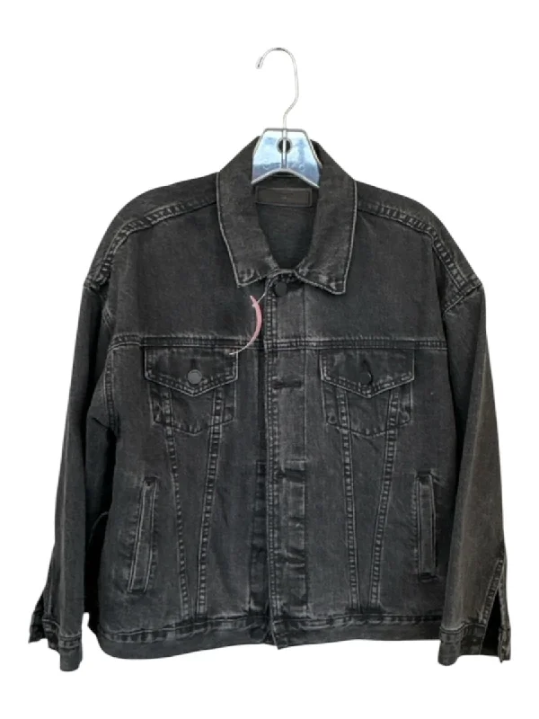 BlankNYC Size XS Black Cotton Oversized Jacket Elasticated Jacket Padded Jacket Insulated Jacket BlankNYC Size XS Black Cotton Oversized Jacket Elasticated Jacket Padded Jacket Insulated Jacket