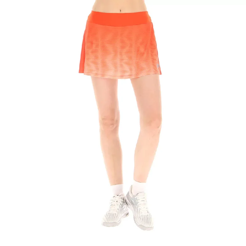 Lotto Top W IV Skirt (Women's) - Red Poppy high waist skirt