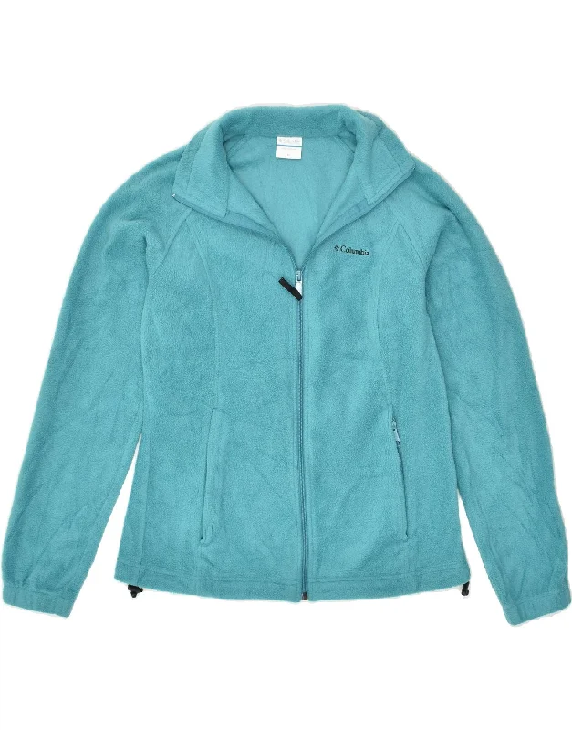 COLUMBIA Womens Fleece Jacket UK 14 Medium Turquoise Polyester Jersey Jacket Tulle Jacket Batik Jacket COLUMBIA Womens Fleece Jacket UK 14 Medium Turquoise Polyester Jersey Jacket Tulle Jacket Batik Jacket