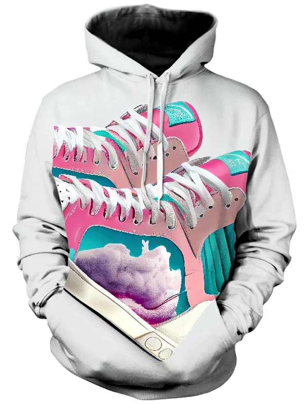 Vapor High Tops Unisex Hoodie Hoodie with Belted Waist Structured Tailored