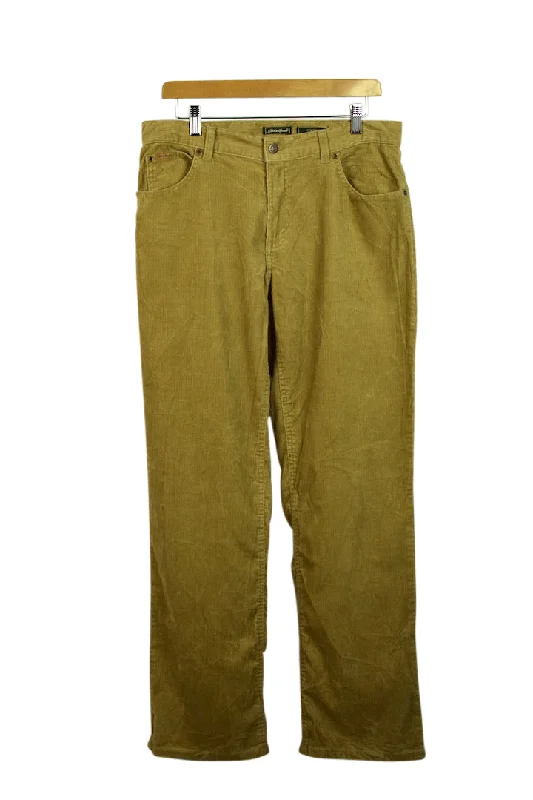 Eddie Bauer Brand Corduroy Pants Elegant Dress Pants