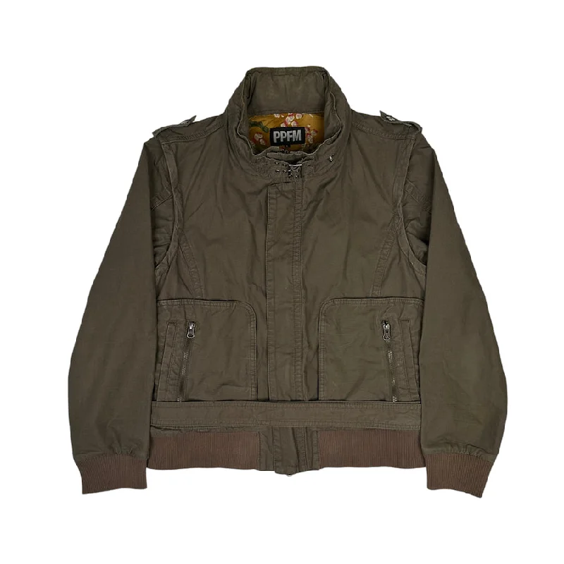 PPFM MILITARY TANKER JACKET Belted Jacket Elasticated Jacket Padded Jacket