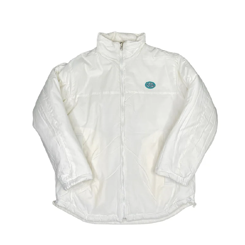 LOCAL ALIENS REVERSIBLE CORDUROY JACKET WHITE REGULAR Rayon Fabric Velvet Fabric Corduroy Fabric LOCAL ALIENS REVERSIBLE CORDUROY JACKET WHITE REGULAR Rayon Fabric Velvet Fabric Corduroy Fabric