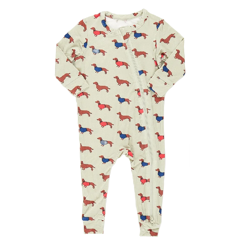 Baby Bamboo Romper - Sweater Dogs Handmade Hand-knitted Hand-woven