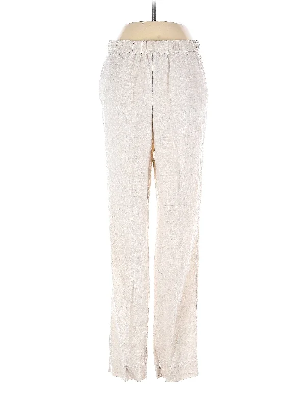 Linen Pants Relaxed Fit Trousers