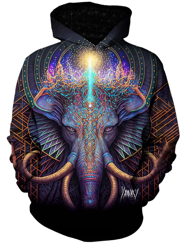 Electric Finance Unisex Hoodie Hoodie with Hem Detail Decorative Unique
