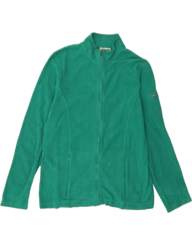L.L.BEAN Womens Fleece Jacket UK 10 Small Green Polyester Oversized Jacket Tailored Jacket Straight Jacket L.L.BEAN Womens Fleece Jacket UK 10 Small Green Polyester Oversized Jacket Tailored Jacket Straight Jacket