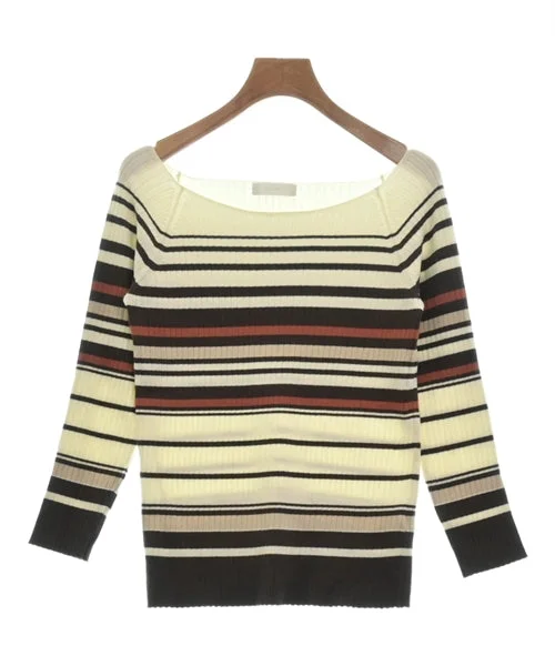 aqua girl Sweaters Mesh Sweater Canvas Denim