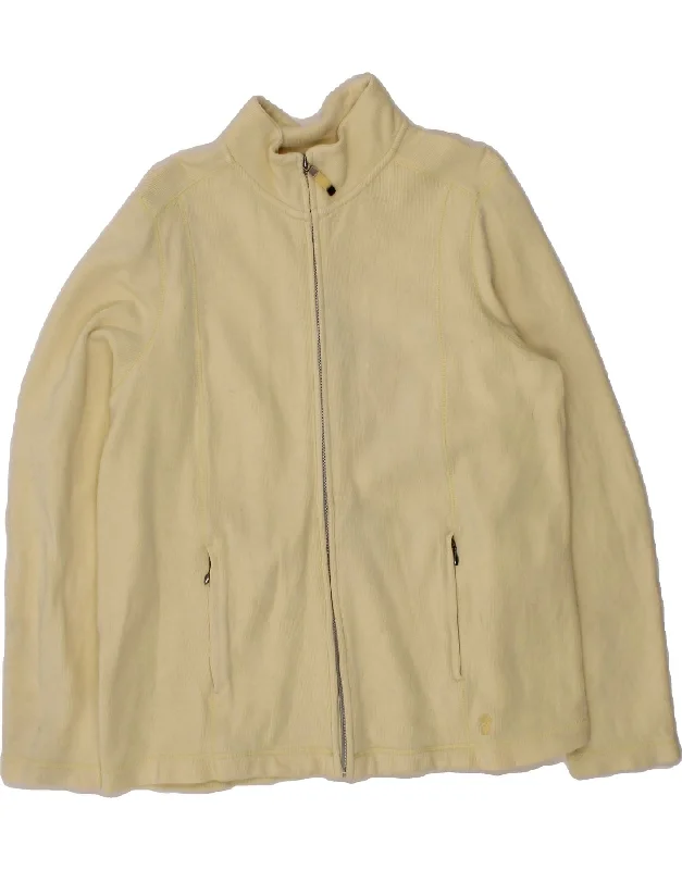 TOMMY BAHAMA Womens Big & Tall Tracksuit Top Jacket UK 18 XL Yellow Cotton Welt Pockets Slit Pockets Flap Pockets TOMMY BAHAMA Womens Big & Tall Tracksuit Top Jacket UK 18 XL Yellow Cotton Welt Pockets Slit Pockets Flap Pockets