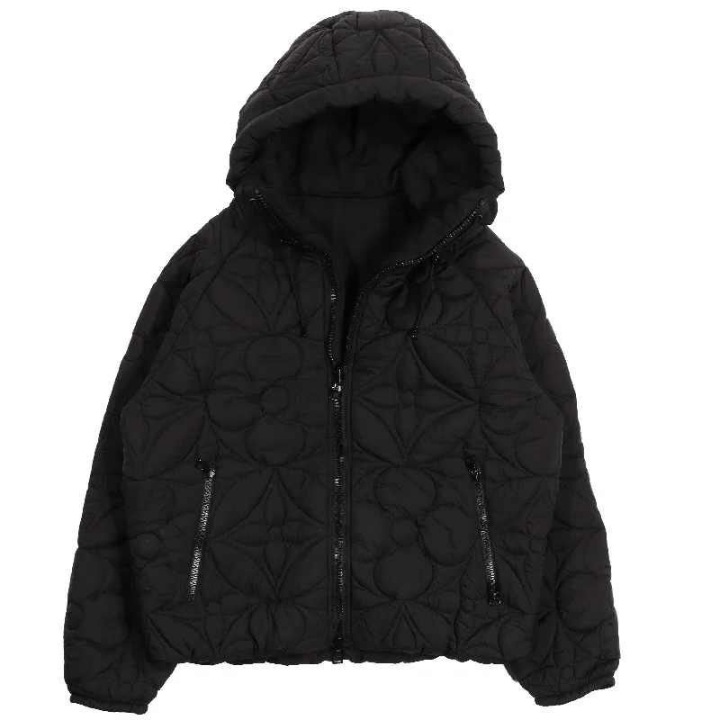 Reversible Monogram Puffer Jacket One-Shoulder Jacket Off-the-Shoulder Jacket Asymmetrical Jacket Reversible Monogram Puffer Jacket One-Shoulder Jacket Off-the-Shoulder Jacket Asymmetrical Jacket