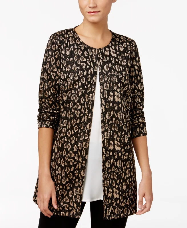 JM Collection Petite Metallic Print Jacket Chenille Jacket Brocade Jacket Lace Jacket JM Collection Petite Metallic Print Jacket Chenille Jacket Brocade Jacket Lace Jacket