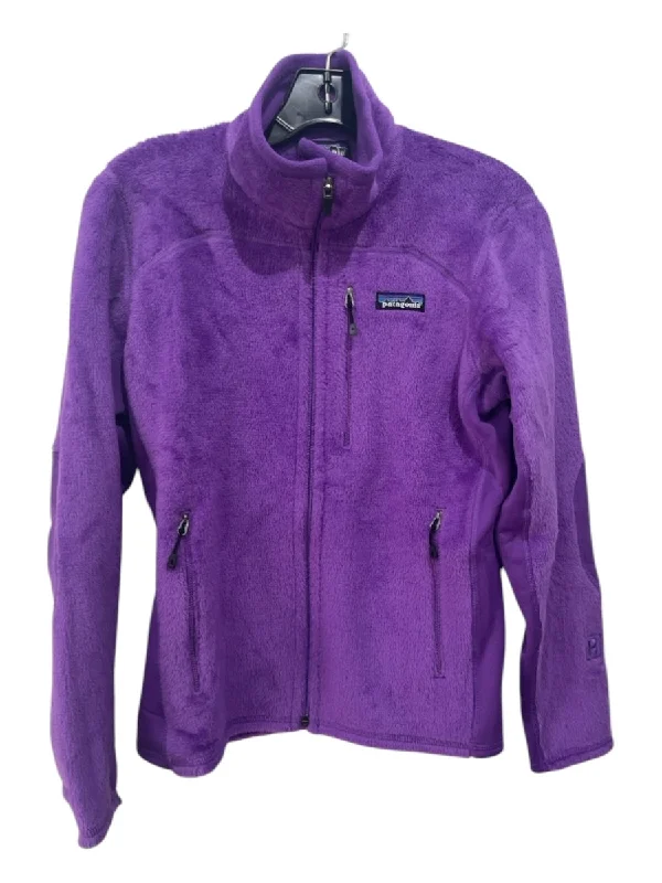 Patagonia Size S Purple Polyester Mock Neck Zip Fabric Block Jacket Zippered Jacket Buttoned Jacket Snapped Jacket Patagonia Size S Purple Polyester Mock Neck Zip Fabric Block Jacket Zippered Jacket Buttoned Jacket Snapped Jacket