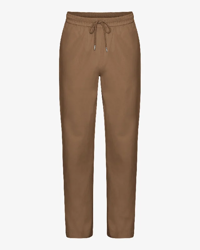 Organic Twill Pants - Sahara Camel Stylish Casual Pants