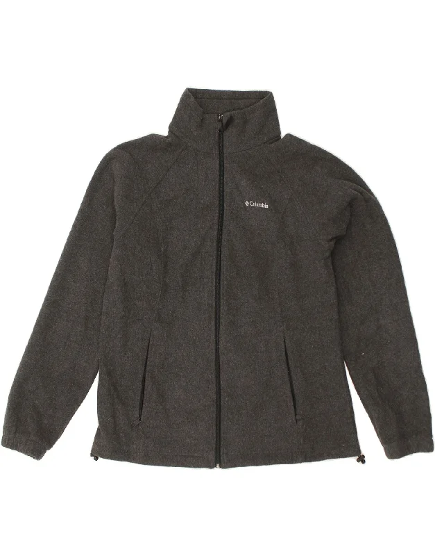 COLUMBIA Womens Fleece Jacket UK 16 Large Grey Polyester Notch Collar Peter Pan Collar Cowl Neck COLUMBIA Womens Fleece Jacket UK 16 Large Grey Polyester Notch Collar Peter Pan Collar Cowl Neck