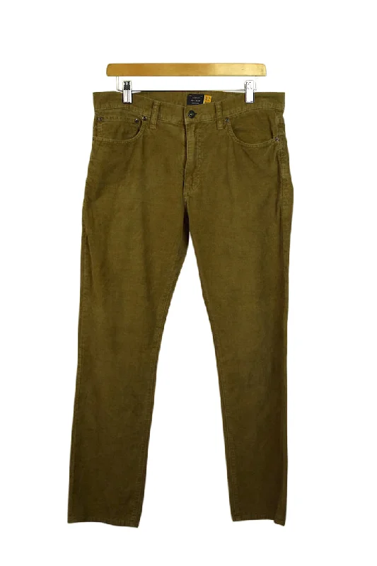 J. Crew Brand Corduroy Pants High-Waist Trousers