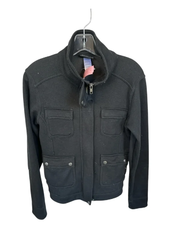 Patagonia Size S Black Polyester Front Pockets Full ZIp Athletic Jacket Welt Pockets Slit Pockets Flap Pockets Patagonia Size S Black Polyester Front Pockets Full ZIp Athletic Jacket Welt Pockets Slit Pockets Flap Pockets