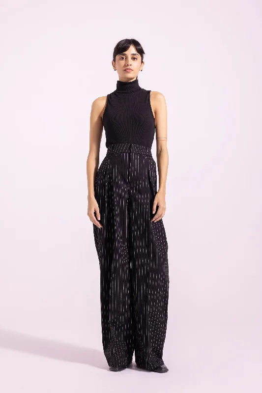 PANTS (E1302/108/901) Formal Wide-Leg Pants