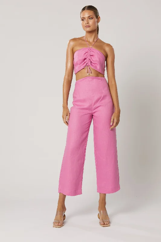 Winona Olinda Pant - Mulberry Casual Skinny Fit Pants
