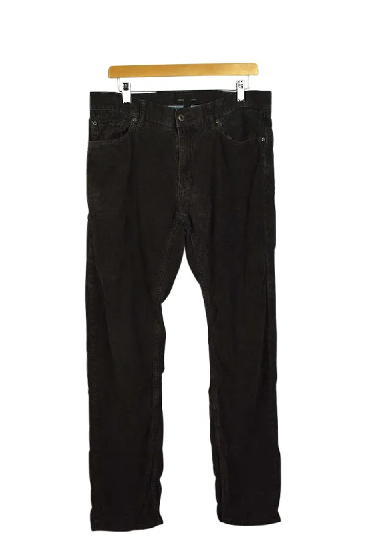 Grey Corduroy Pants Fashionable Jogger Pants