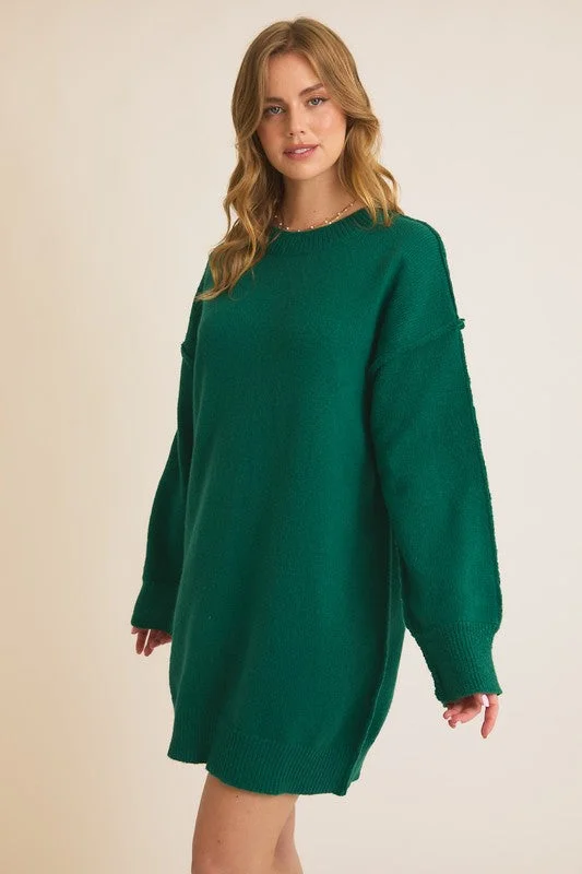 All I Need Sweater Dress Boxy Sweater Fitted Sweater A-Line