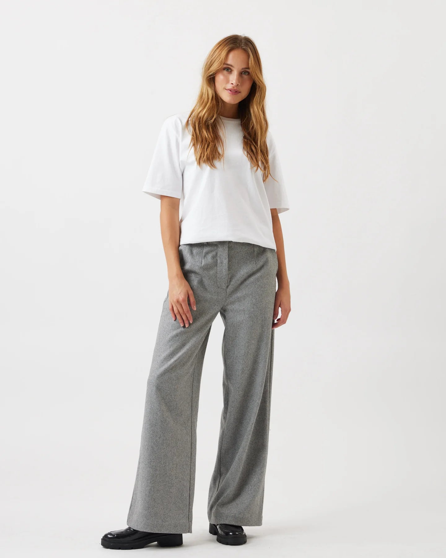 lessa 2.0 casual pants 2946 Chic Wool Trousers