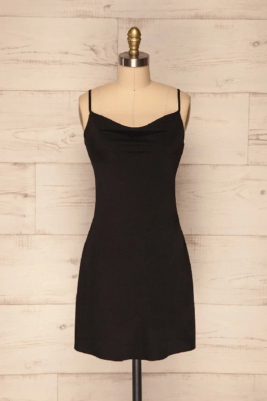 Calupina | Black Cocktail Dress