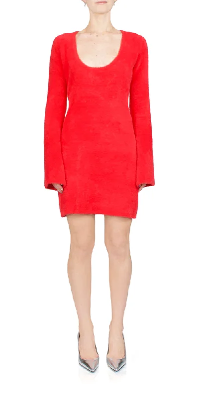 Pop Dress Mod Orange