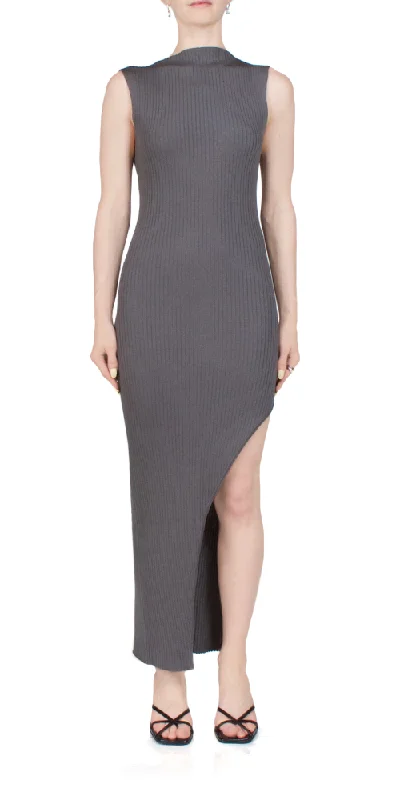 Cut Away Knit Dress