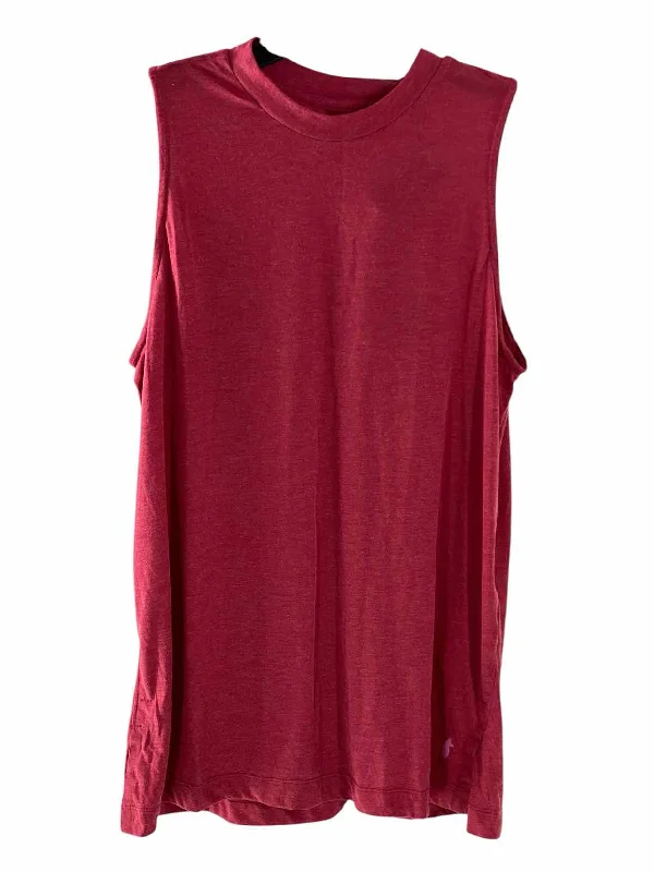 cotopaxi Size L Red Athletic Tank Top open back tank