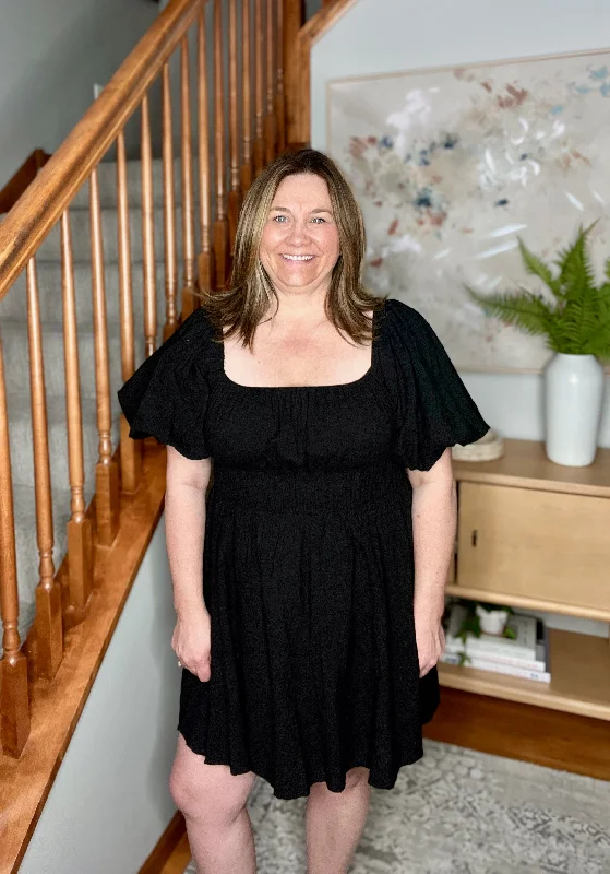 Flirty Black Dress