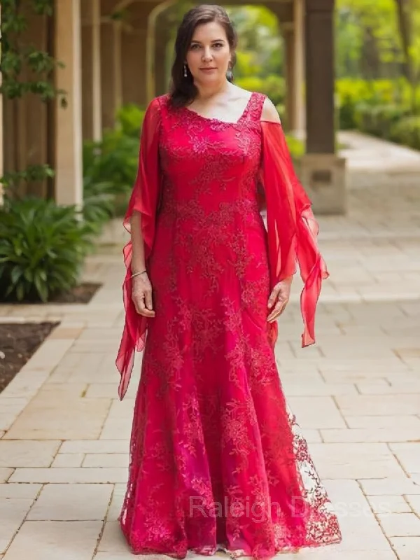 Sheath/Column Scoop Floor-Length Lace Mother of the Bride Dresses With Appliques Lace Sheath/Column Scoop Floor-Length Lace Mother of the Bride Dresses With Appliques Lace