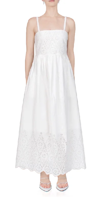 Louisa Dress Vintage White