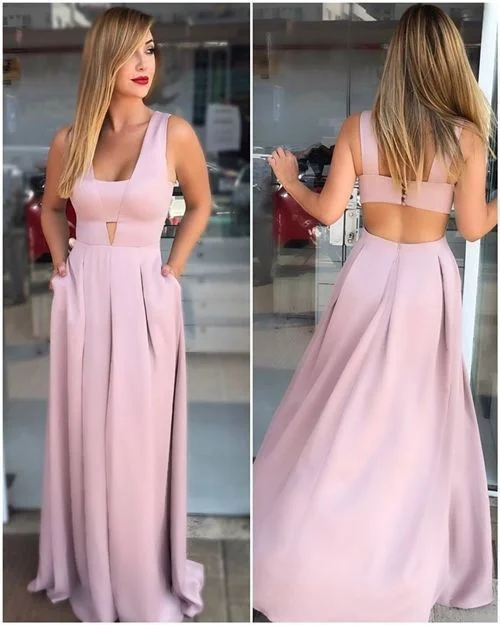 Custom Made Charming Long Prom Dresses, Pretty Backless Simple Elegant Formal Dress cg4158 Custom Made Charming Long Prom Dresses, Pretty Backless Simple Elegant Formal Dress cg4158