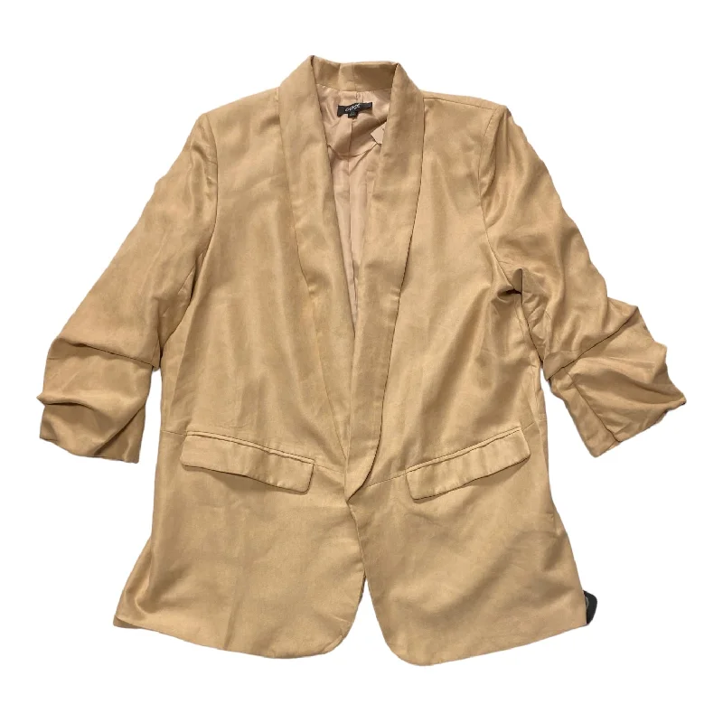 Beige Blazer Oddi, Size 1x