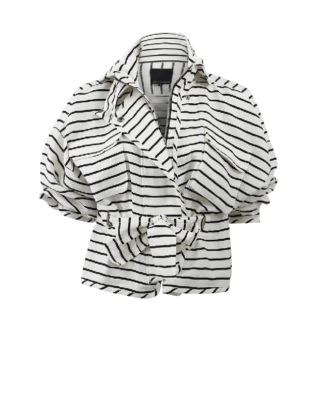 Kayla Stripe Anorak