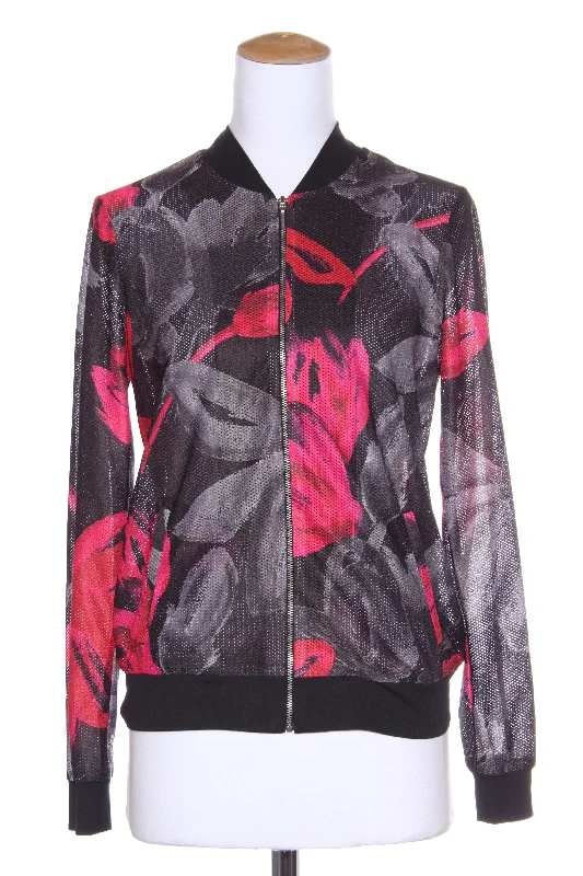 NEXT - Floral print mesh jacket! 10