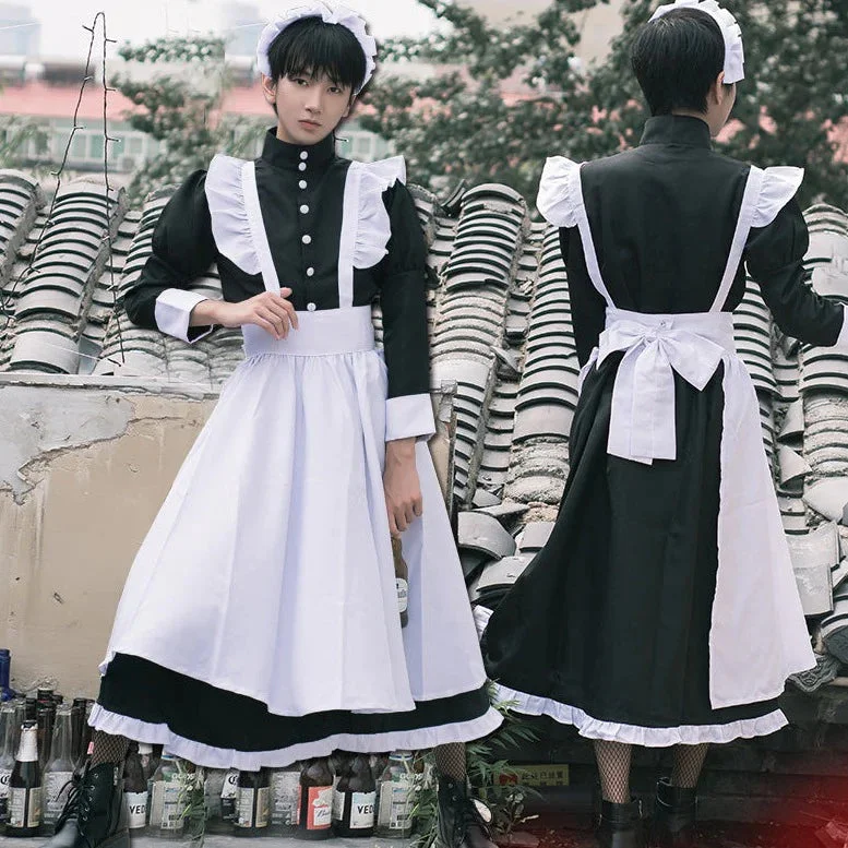 Male and female cosplay Maid uniform yv31863