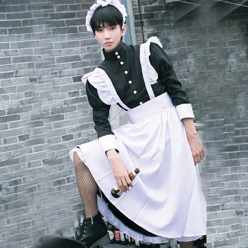 Male and female cosplay Maid uniform yv31863