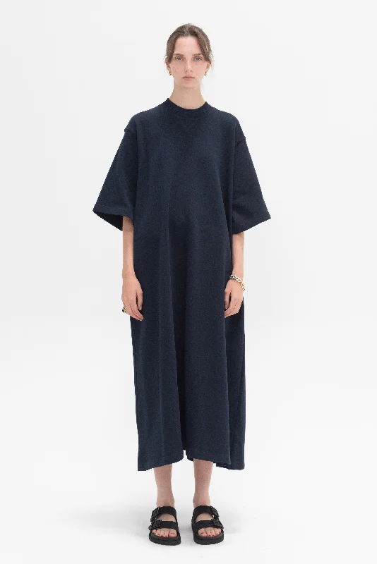 Tatum FLeece Dress, Navy