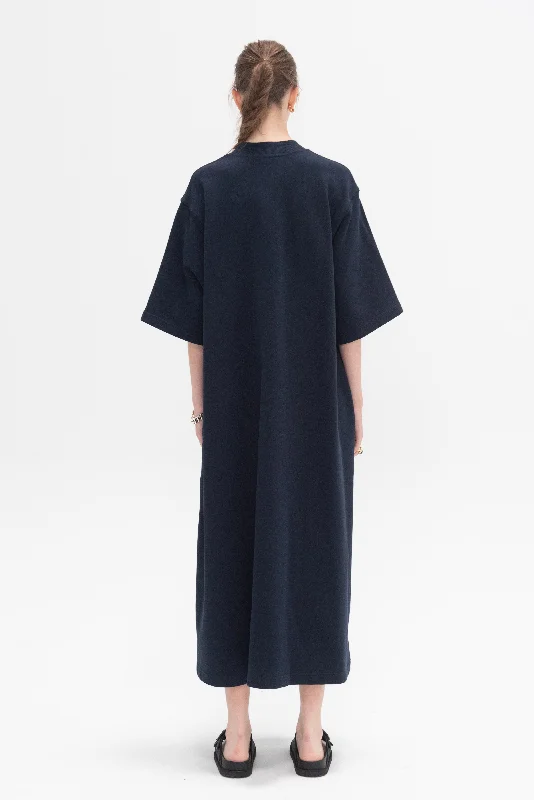 Tatum FLeece Dress, Navy