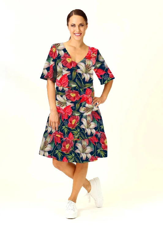 Sunday Sonny Dress - Navy - SALE