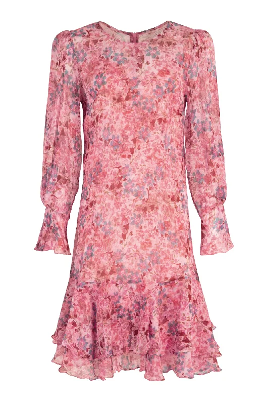 TRELISE COOPER SMOCK IT OFF TUNIC - PINK FLORAL